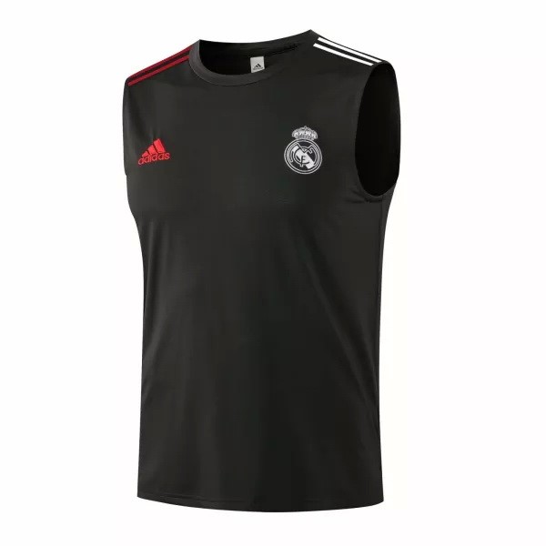 Camiseta Real Madrid Sin Mangas 2021-2022 Negro